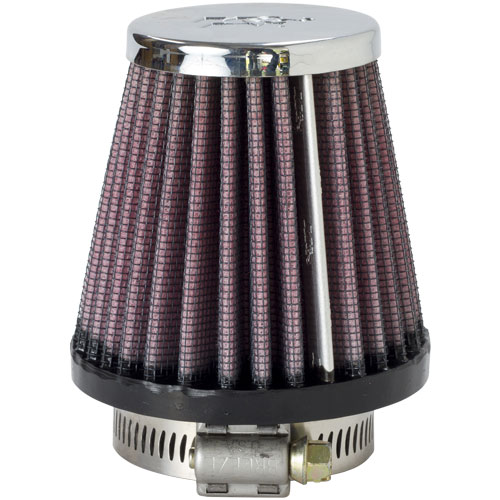 K&N Universal Air Filter (RC-2310) 40mm, 1.5" inlet x 3" long