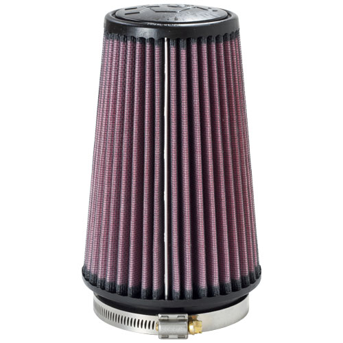 K&N Universal Air Filter (RU-3130) 89mm, 3.5" inlet x 7" long
