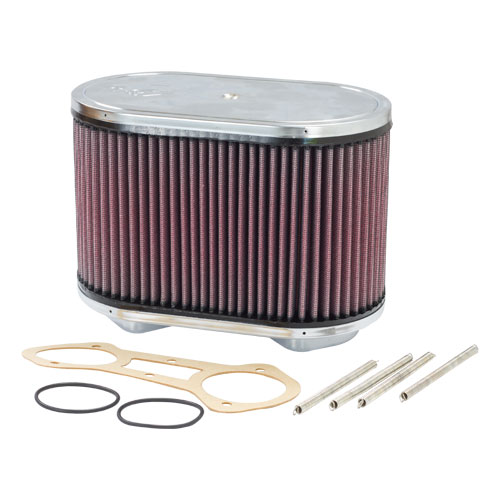 K&N Custom Racing Assembly, Weber 48 IDA, Total Height 6.3" High (56-1230)