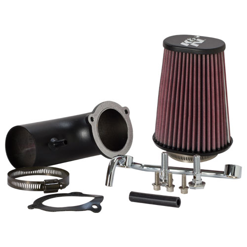 K&N Intake System, Harley Davidson Flat Black, Road King, Street Glide, 08/17 (63-1122)