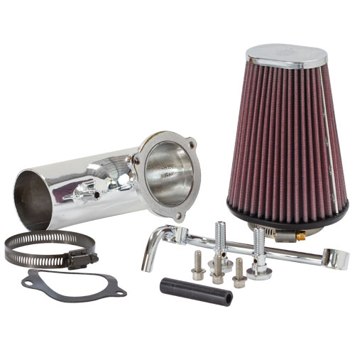 K&N Intake System, Harley Davidson, Road Glide, Road King, Chrome, 08/17 (63-1122P)