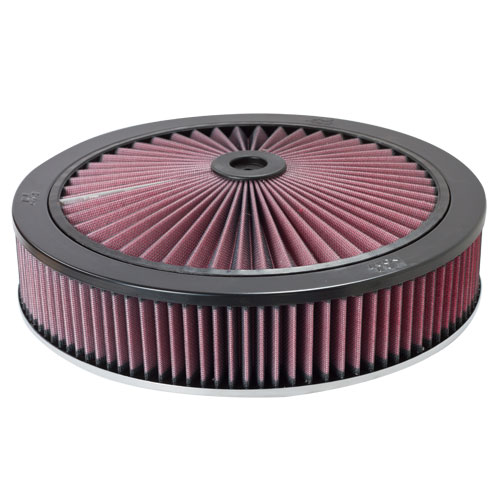 K&N Custom Assemblies, 3" High by 14" Round, 1-1/4" Drop Base, (66-3040)