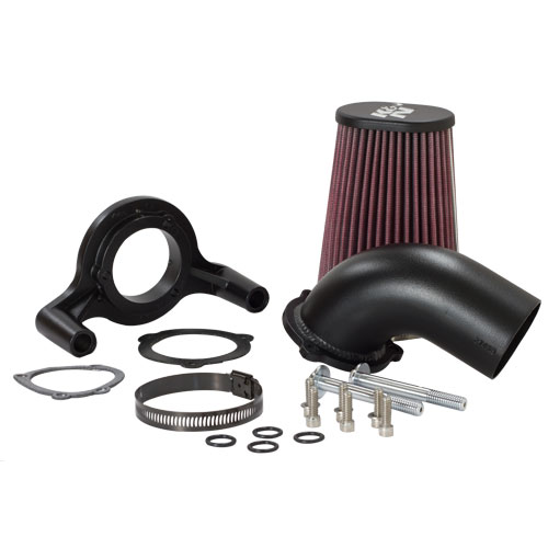 K&N Intake System, Harley Davidson, Flat Black, 01/17 (63-1125)