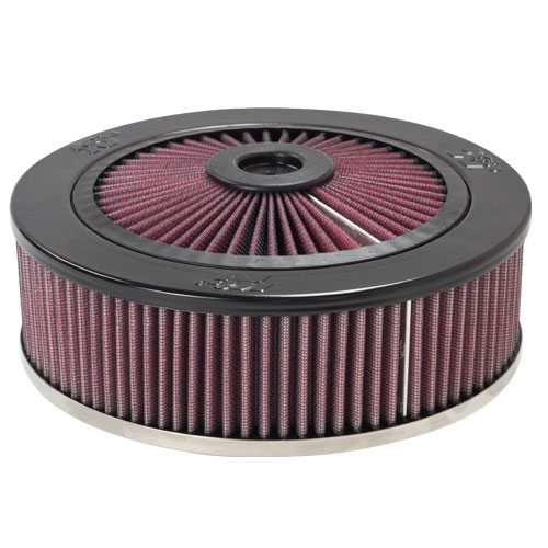 K&N Replacement, X-Stream Top Air Filter, 9" Round, 2.75" High, Raised Base, (66-3150)