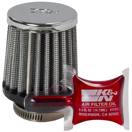 K&N Universal Chrome Filter, 29mm, 1.125" (RC-2540)