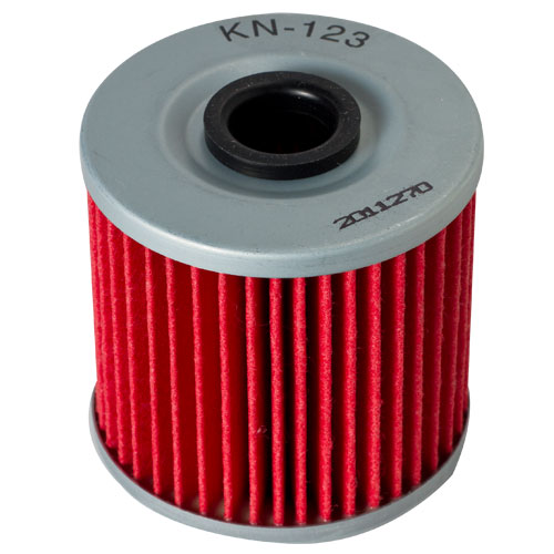 K&N oil filter (KN-123) Kawasaki, BJ250, KEF300, KLF250, KLR650, Fram CH6069, CH6070, HF123