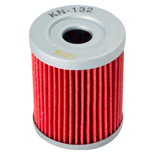 K&N oil filter (KN-132) Kawasaki, KLX, Suzuki, LTF, LTZ, Yamaha, DRZ, YP, Fram CH6064, HF132