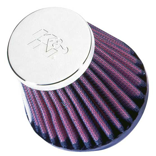K&N Universal Air Filter (RC-2580) 51mm, 2" inlet x 3" long