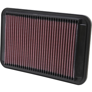 K&N Panel Filter, Mazda Eunos, Toyota Carib, Ceres, Corolla, Levin, Marino,  91/02, (33-2672)