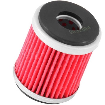 K&N oil filter (KN-141) Yamaha YZ250F, YZ450F, WR250F, WR450F, Fram CH6097, HF141