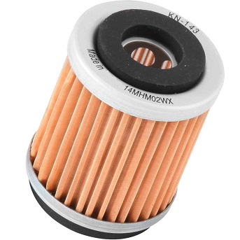 K&N oil filter (KN-143) Yamaha TT, XT, TW, TTR, Fram CH6101, HF143