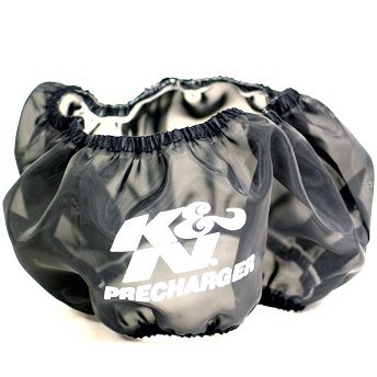 K&N Air Filter Wrap, Protects Round V8 Filter from Rain and Dirt, Fits 4x14" (E-3750PK) Discontinued