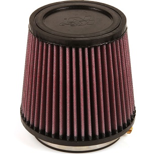 K&N Universal Air Filter (RU-2790) 89mm, 3.5" inlet x 4.5" long