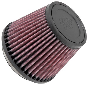 K&N Universal Air Filter (RU-2990) 89mm, 3.5" inlet x 4" long