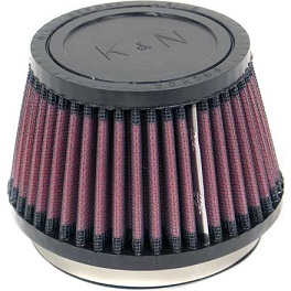 K&N Universal Air Filter (RU-4410) 89mm, 3.5" inlet x 3" long