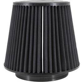 K&N Black Synthetic Air Filter (RU-5177HBK) 152mm, 6" inlet x 7.5" long