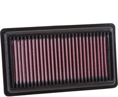 K&N Panel Filter, Fiat 500, Fiat Panda, 0.9L, 8V, 2 Cylinder, Turbo Engine, 12/17, (33-3046), Discontinued