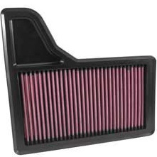 K&N Air Filter, Ford Mustang GT, 5.0L, 15/23 (33-5029)