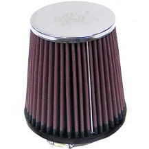 K&N Universal Air Filter (RC-4890) 54mm, 2.125" inlet x 4.75" long
