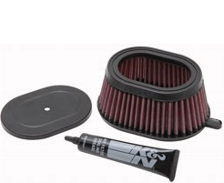 K&N Replacement Air Filter, Kawasaki KLR650, 87/18, (KA-6589)