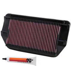 K&N Replacement Air Filter, Honda Super Blackbird, CBR1100XX, Honda X-11, 99/07, (HA-1199)