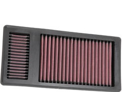 K&N Panel Filter, Ford F250, F350, F450, F550, F650, Super Duty, Diesel, 11/17 (33-5010)