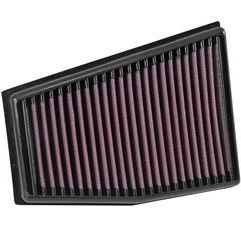 K&N Panel Filter, Audi RS4, RS5, 4.2L V8, Right Hand Side Air Box, 10/16, (33-3032)
