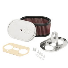 K&N Custom Racing Assembly, Weber 40, 44, 48, 44MX, IDF, 3.5" High (56-1170)