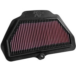 K&N Replacement Air Filter, Kawasaki ZX1000 Ninja, ZX-10R, 16/20 (KA-1016)