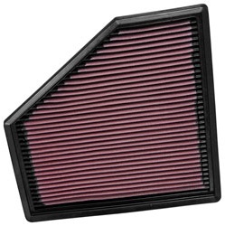 K&N Replacement Air Filter, BMW 320i, 330e, 330i, 340i, 420i, 430i, 440i, M140i, 15/22 (33-3051)