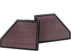 K&N Replacement Air Filter, BMW X5, 4.8L, 4.8L, e53, e70, 04/10 (33-2407)