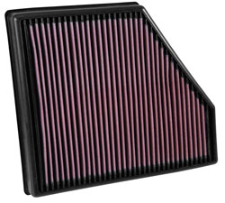 K&N Panel Filter, Chevrolet Camaro, SS, ZL1, 6.2L Engine, 16/24, (33-5047)