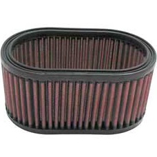 K&N Oval Air Filter, 7" Long, 4.5" Wide, 3.3" High (E-3341)