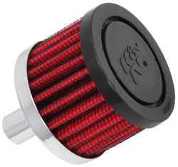 K&N Breather Filter, 13mm, 0.5" (62-1010)