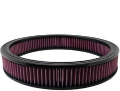 K&N Replacement, Custom Air Filter, 2.3" High by 14" Round (E-3740)