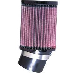 K&N Universal Air Filter (RU-1760) 20 Degree Angled Flange, 62mm, 2.438" inlet x 5" long