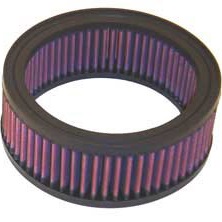 K&N Replacement Air Filter, GMC, Chevrolet, 2.5" High by 6.375" Round (E-3260)