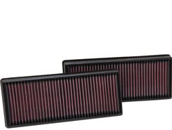 K&N Panel Filter, Mercedes Benz, GLS500, S63, S500, S550, SL500, 4.6L, 4.7L V8, 11/17 (33-2474)