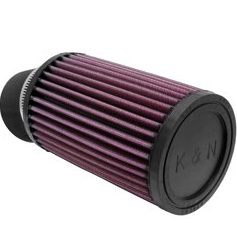 K&N Universal Air Filter (RU-1770) 62mm inlet x 6" Long (20 degree angled flange)