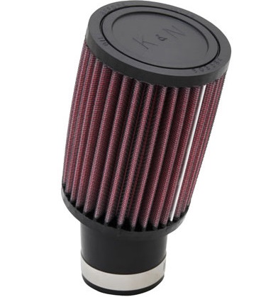 K&N Universal Air Filter (RU-1780) 52mm inlet x 5" Long (17 degree angled flange)