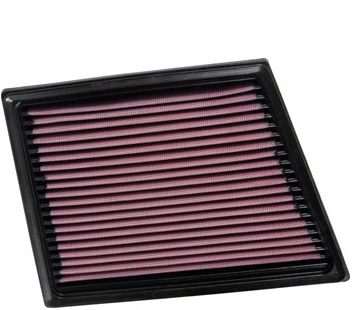 K&N Panel Filter, Jaguar XE, XF, 3.0L V6 Engine, Right Side, 15/23 (33-3074)