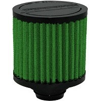 Green Breather Filter, Push in design, 32mm, 1.25" (2027)