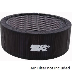 K&N Air Filter Wrap, Protects Filter from Dusty Conditions, Fits 5 x 14" Round" (E-3760PK)