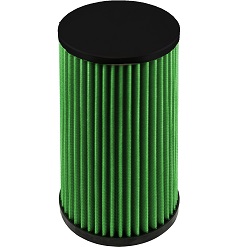 Green Universal Air Filter (2347) 76mm, 3" Inlet x 9" long