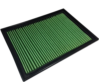 Green Panel Filter, Land Rover Discovery, Range Rover Sport, 2.7L, 3.0L, 3.6L, 04/17, (7160)