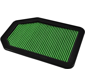 Green Panel Filter, Jeep Wrangler, 2.8L Diesel, 07/18 (7220)