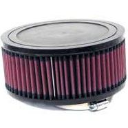 K&N Universal Air Filter (RA-0980) 76mm, 3" inlet x 3" High, Off Centered Flange