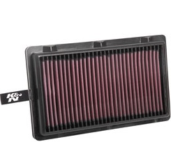 K&N Air Filter, Hyundai Tucson, 2.0L, Kia Sportage, 1.7L, 2.0L, Diesel Engine, 15/18 (33-3125)