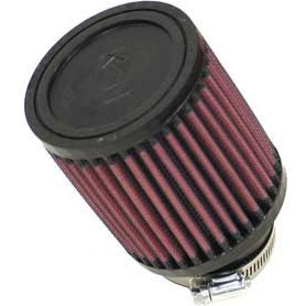 K&N Universal Air Filter (RU-1700) 57mm, 2.25" inlet x 4" High, 20 Degree Flange