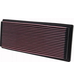 K&N Panel Filter, Audi A6, 3.6L, 3.8L, 4.2L V8, BMW 535i, 730i, 735i, 3.0L, 3.5L, 87/97 (33-2573)